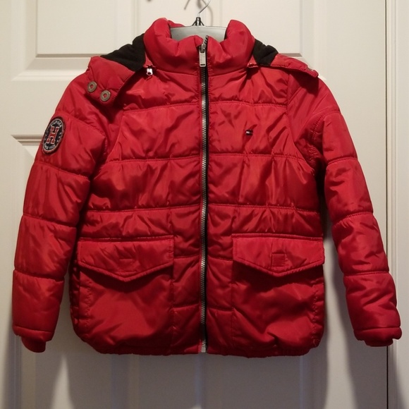 tommy hilfiger boys winter coat
